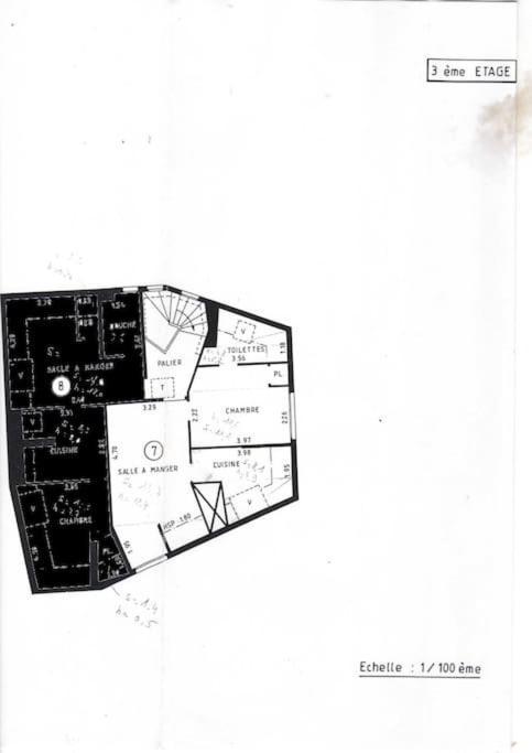 F2 35-44M2 9 Mins Voiture Chateau 4Pers 1Ch+Sejour Le Chesnay (Yvelines) Exterior foto